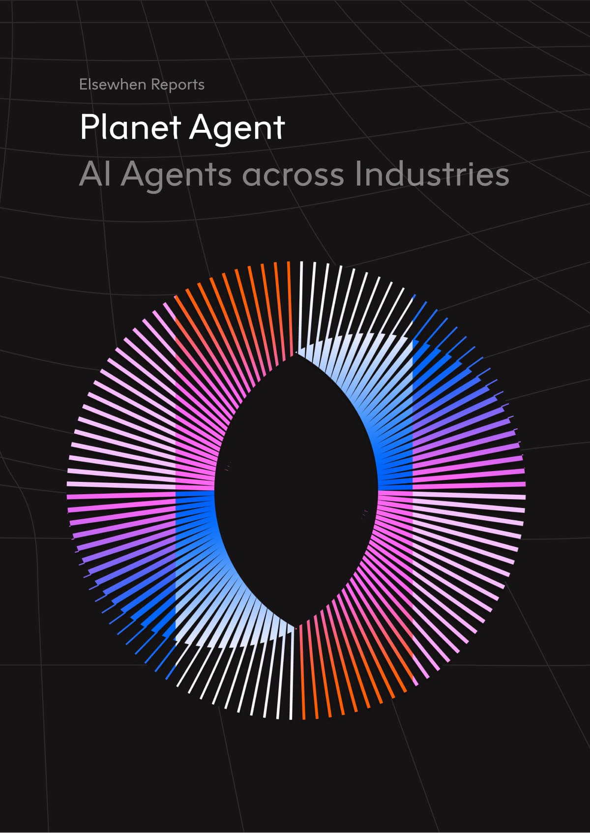 Cover of the Elsewhen report "Planet Agent: AI Agents Across Industries"