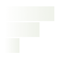 Three overlapping rectangular shapes stacked vertically with alternating horizontal alignment on a plain background.